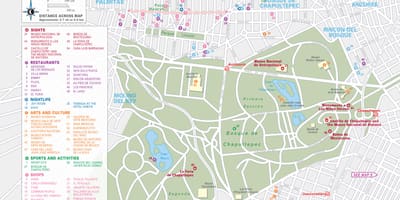 નકશો polanco મેક્સિકો સિટી